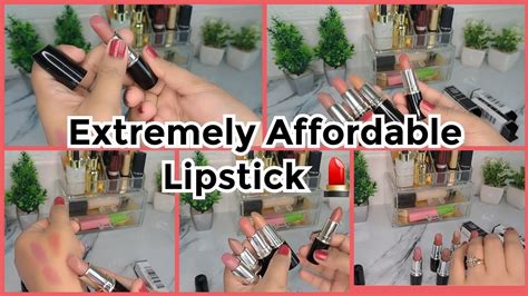 Affordable Lipstick Swatches Review Affordable Fresh Colours Swiss Miss Lipstick Nude