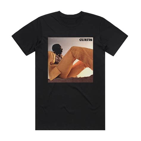 Curtis Mayfield Curtis Album Cover T-Shirt Black – ALBUM COVER T-SHIRTS