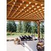 The Montvale Pergolas Forever Redwood