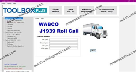 Meritor Wabco Toolbox V13 7 Diagnostic Software Diagnostic Software