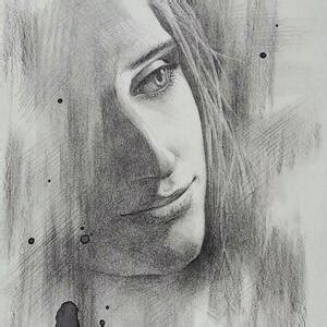 Original Charcoal Drawing Art Male Nude On Paper Painting By Hongtao Huang Pixels