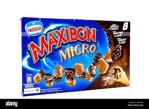 MAXIBON Ice Cream. Maxibon is a brand of Nestlé Stock Photo - Alamy