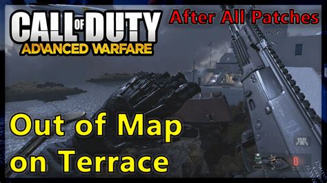 Cod Aw Glitches Out Of Map On Terrace Sky Barrier Glitch After