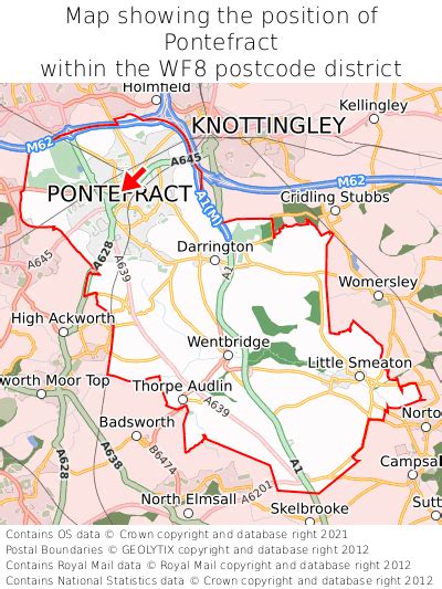 Where is Pontefract? Pontefract on a map