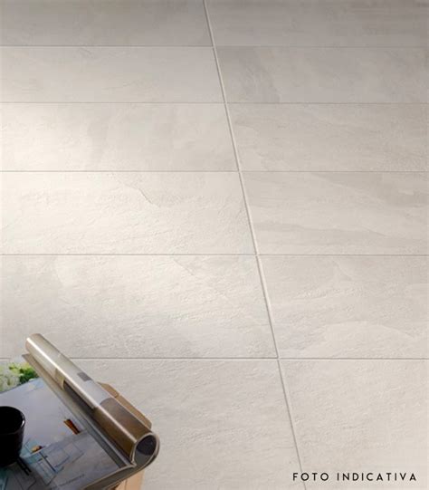 Gres Porcellanato Sp Cm Effetto Pietra Denverstone Mm White X Cm