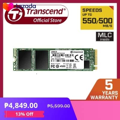 Transcend TS256GMTE220S 256GB M.2 Nvme PCIe Gen3 SSD | TS512GMTE220S ...