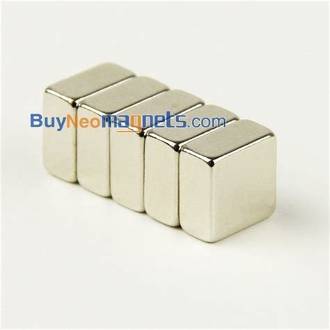 Pcs Mm X Mm X Mm Thick N Super Strong Block Cuboid Rare Earth