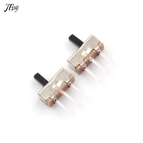 10pcs Interruptor On Off Mini Slide Switch Ss12d00 Ss12d00g3 3pin 1p2t 2 Position Toggle Switch