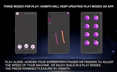 Hismith Colorful Powerful And Quiet Sex Machine Colors Optional