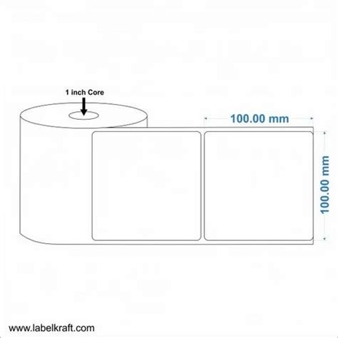 adhesive paper box sticker packaging type roll  rs piece