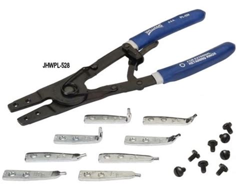 williams heavy duty retaining ring pliers tips  double