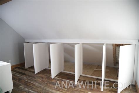 Ikea Hack Built In Storage In Knee Wall Artofit