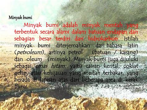 minyak bumi pptx