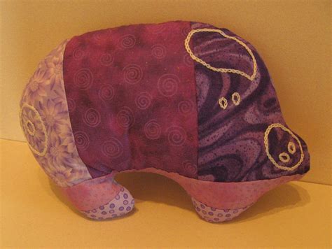 Patchwork Pig Pattern Patchwork Pottery