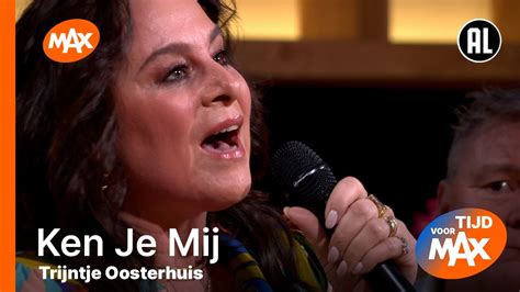 Trijntje Oosterhuis Ken Je Mij TIJD VOOR MAX YouTube