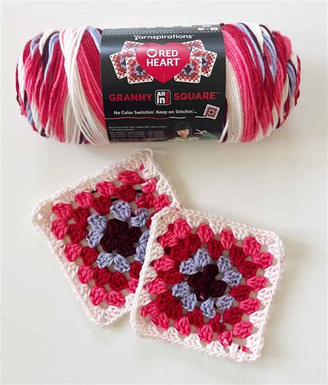 New! All in One Granny Square Grande and Petite Yarn with Free Patterns