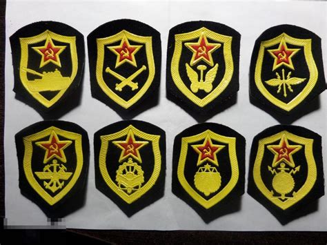 Шевроны Родов войск Советской Армии СА СССР обр. -69года. — покупайте ...