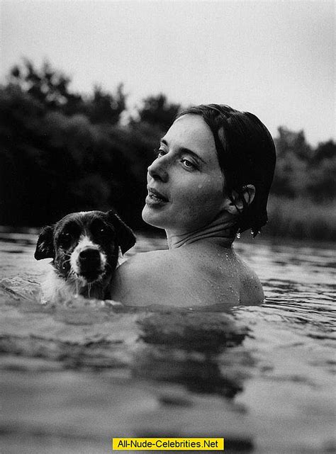 Isabella Rossellini Scans And Nude Movie Captures