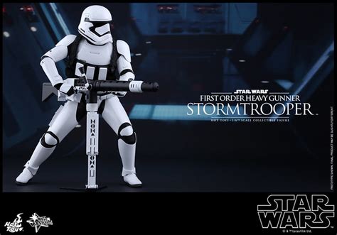 Hot Toys MMS318 星際大戰七部曲原力覺醒高階重裝帝國暴風兵1 6 比例 First Order Heavy Gunner Stormtrooper