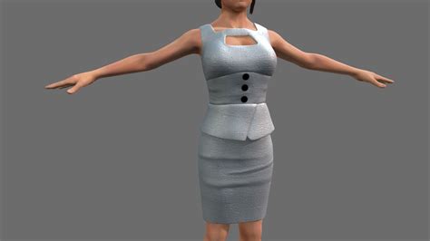 Female Nude D Model CGTrader