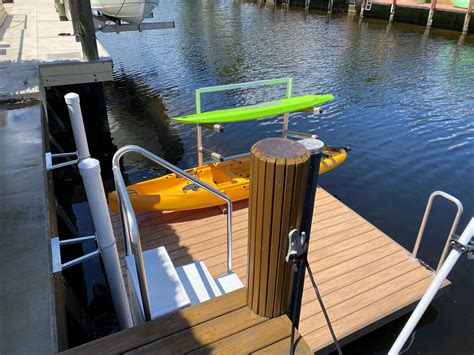 Kayak Dock Paddleboard Floating Dock Accudock Kayak Paddle Paddle Boarding Kayaking