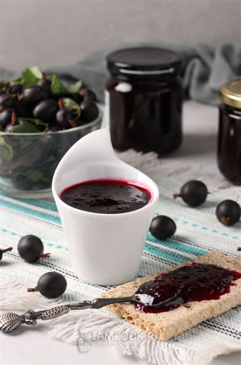 Джем из йошты на зиму — рецепт с фото пошагово