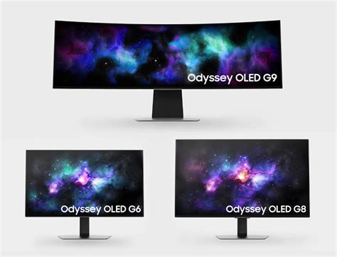 Samsung Odyssey OLED G6, G8 and G9: 360 Hz and 0.03 ms - Optocrypto