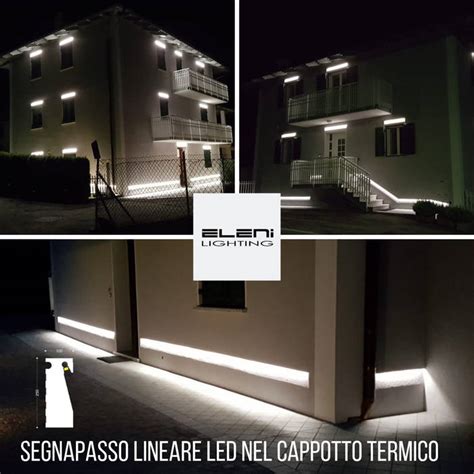 Segnapasso Lineare Led Integrato Nel Cappotto Termico Homify