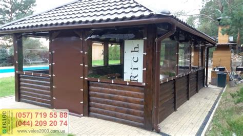 Продам/купить гибкие окна для веранды из деревянного бруса, Киев ...