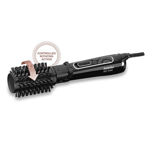 BaByliss Big Hair Rotating Hot Air Brush Mm Dry Style In One Step Buy Now With Express