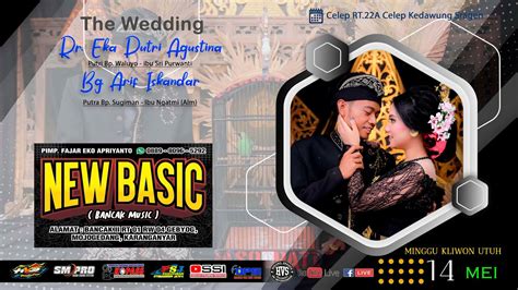 Live Stream Wedding Agustina Arif Campursari New Basic Music Sm