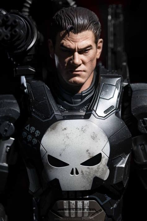 Marvel Comics The Punisher War Machine Hot Toys Figure 2 Itakon It