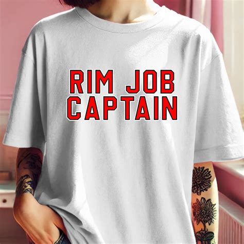 Rim Job Captain Anal Sex Shirt BDSM Tee Sexual Humor Sex Positive Tee LGBTQ Shirt Fetish