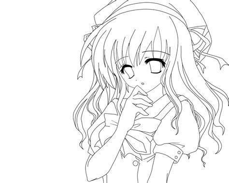 anime  art coloring pages  getdrawings