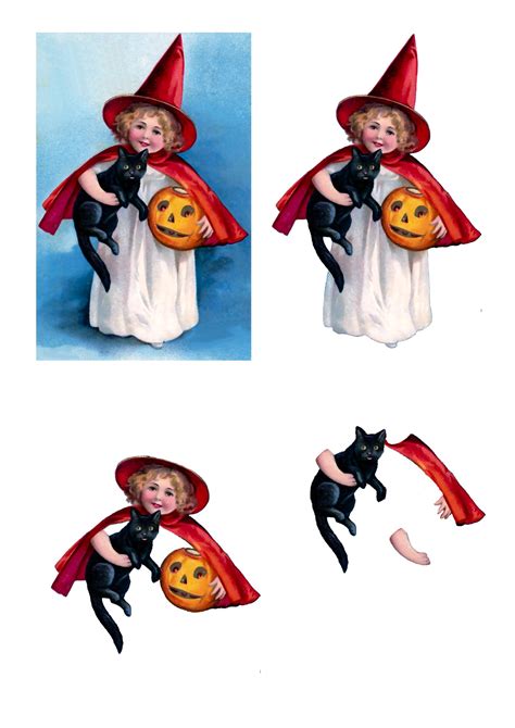 Halloween Decoupage Sheets