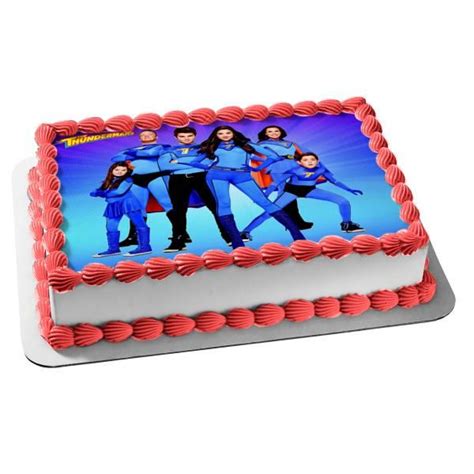 The Thundermans Phoebe Max Nora Billy Barb And Hank Edible Cake Topper