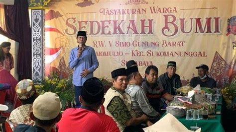 Lestarikan Tradisi Ketua DPRD Surabaya Minta Jadikan Sedekah Bumi