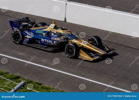 Indycar Series May Gmr Grand Prix Editorial Stock Image Image Of