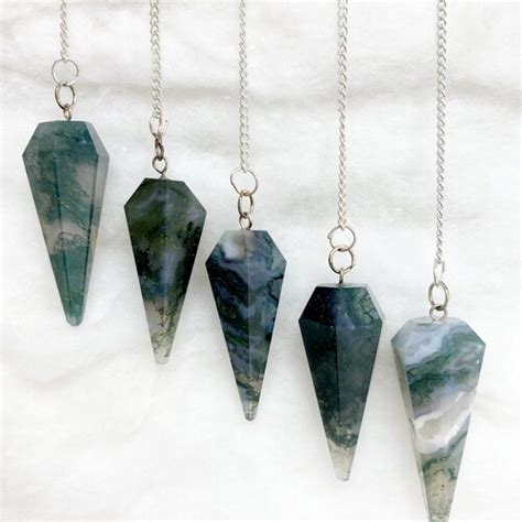 Labradorite Faceted Cone Pendulum Healing Dowsing Crystal Etsy