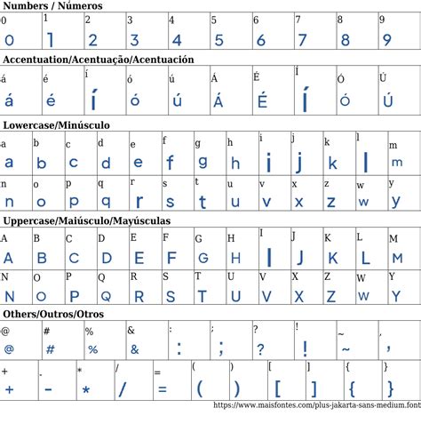 jakarta sans medium   font maisfontes