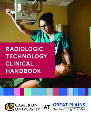 Fillable Online Radiologic Technology Clinical Handbook Cameron