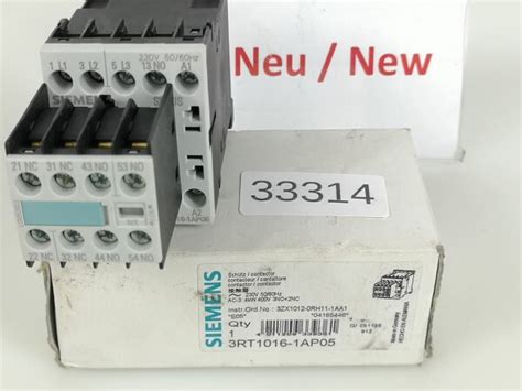 Siemens Rt Ap Sch Tz Contactor