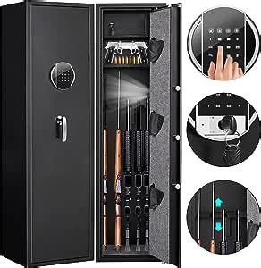 Amazon Entrykey Rifle Gun Safe Digital Gun Safes For Home Rifle