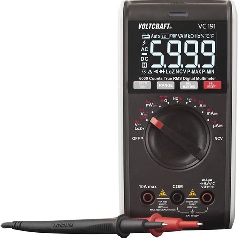 Vc Voltcraft Digital Multimeter Lcd U I Sos Electronic