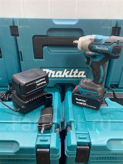 Гайковерт аккумуляторный 2 АКБ + ЗУ, новый, в наличии. Цена: 5 600₽ в ...