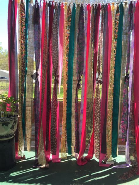 Gypsy Curtain 6drop Boho Hippie Curtain Gypsy