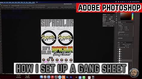 How To Setup A Gang Sheet Youtube