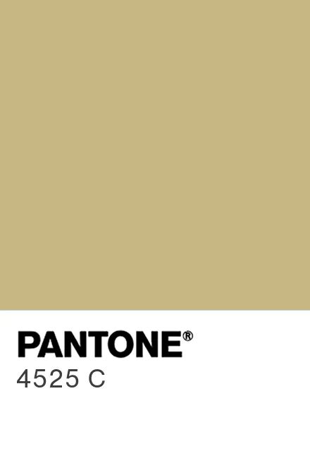 Gold Pantone Number