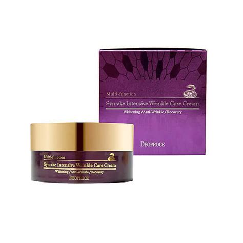 DEOPROCE SYNAKE INTENSIVE WRINKLE CARE CREAM 100g Интенсивный крем со ...