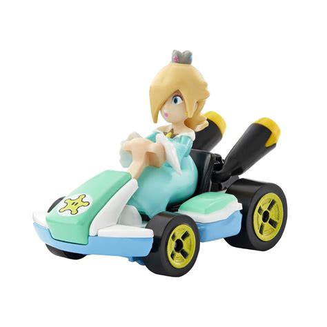 Hot Wheels Mario Kart Vehicle Pack Princess Peach Standard Kart Rosalina Standard